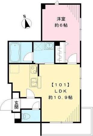 カーサ　エスポワールの物件間取画像